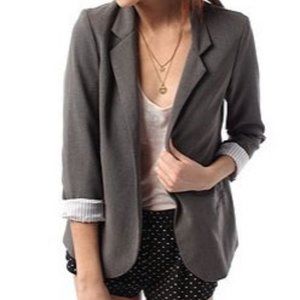 Silence and Noise Urban Outfitters Blazer, Grey, Size small